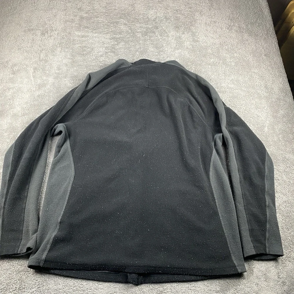 North Face Jacket Fleece Zip Coat Mens‎ Large Black
